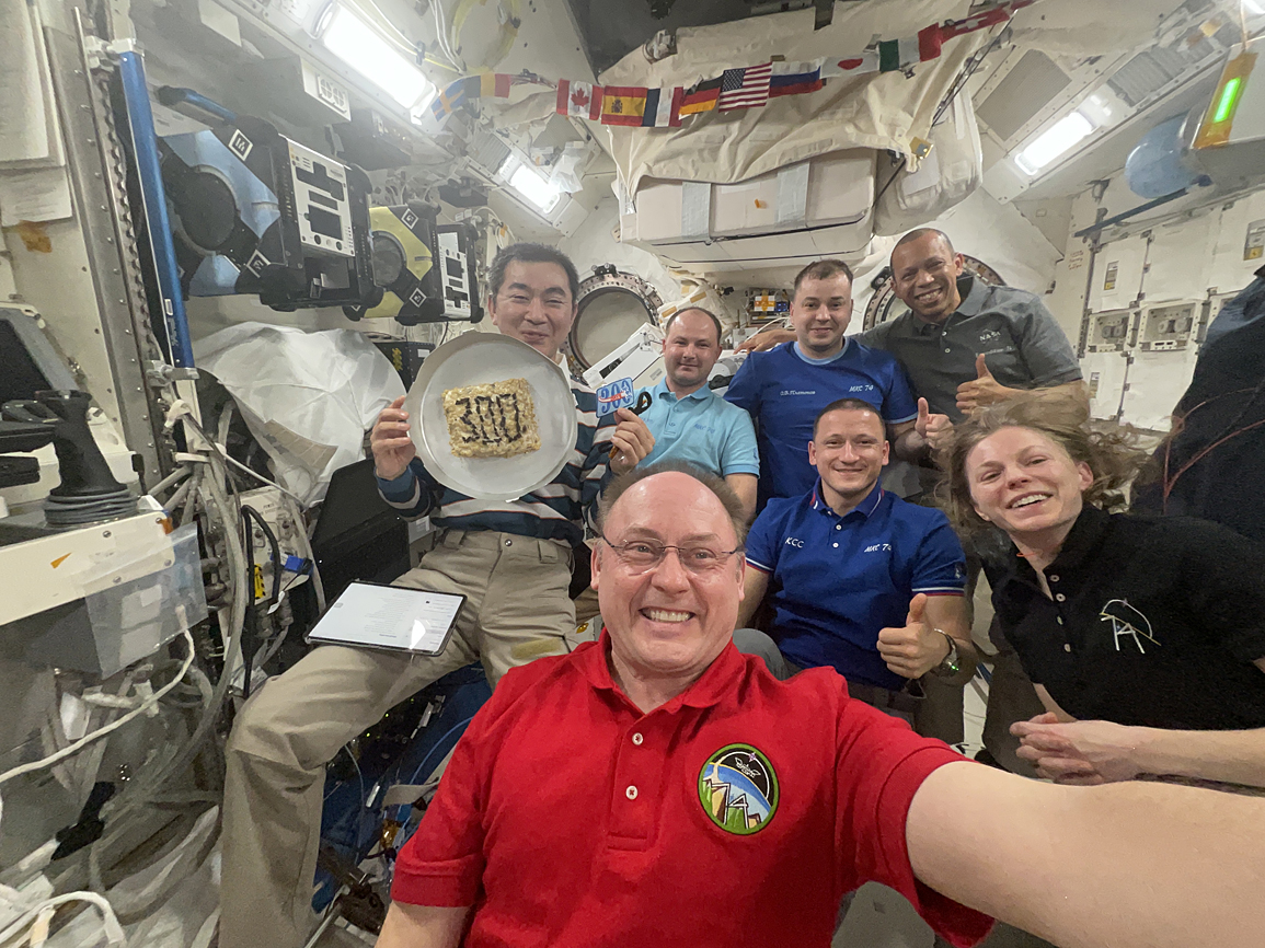 Leben an Bord der ISS