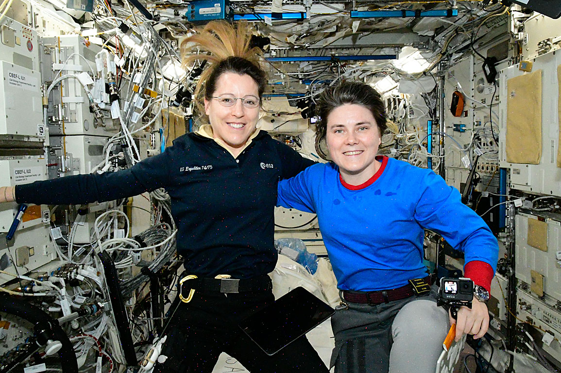 life onboard ISS