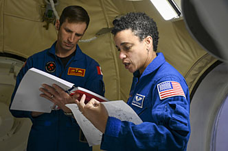 crew in training