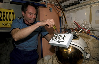life onboard ISS