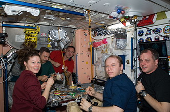 life onboard ISS