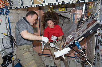 Leben an Bord der ISS