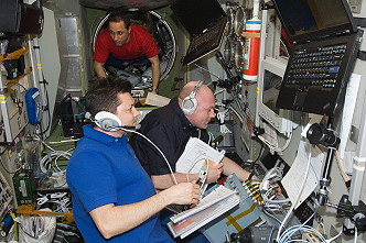 life onboard ISS