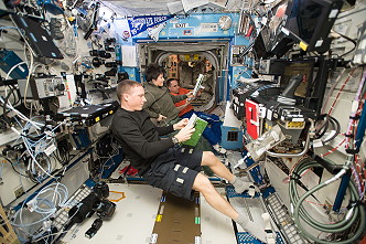 life onboard ISS