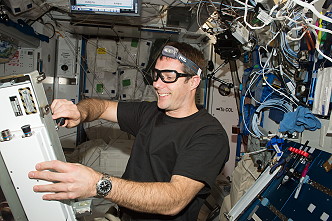 Leben an Bord der ISS