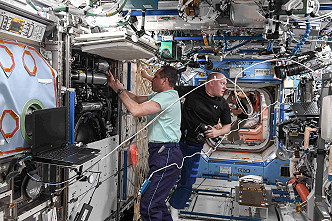 life onboard ISS