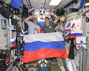life onboard ISS