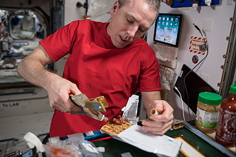 life onboard ISS