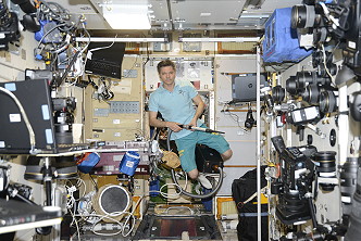 life onboard ISS