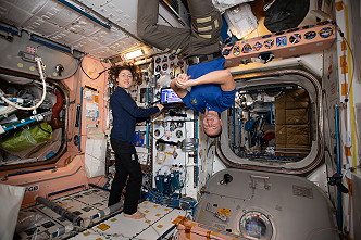 life onboard ISS