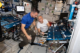 life onboard ISS
