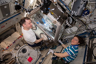 life onboard ISS