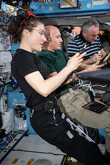 life onboard ISS