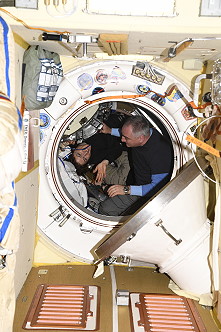 life onboard ISS