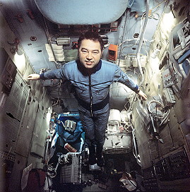 Grechko onboard Salyut 6