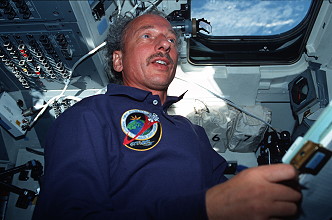 Frimout onboard Space Shuttle