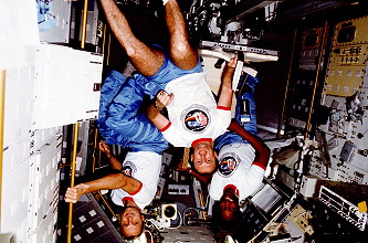 life onboard Spacelab