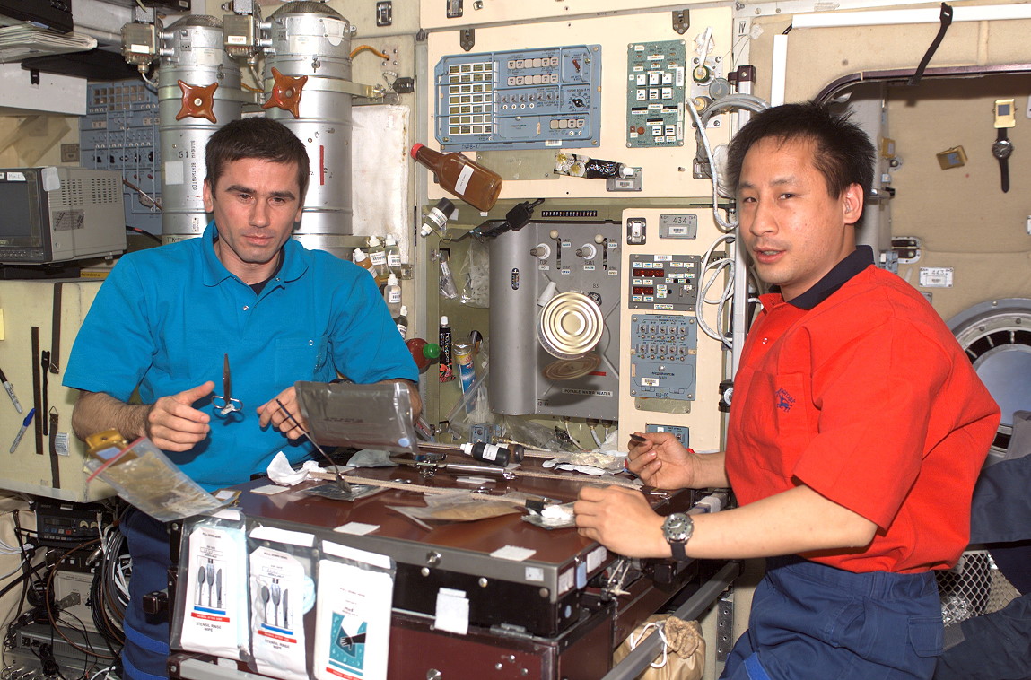 life onboard ISS