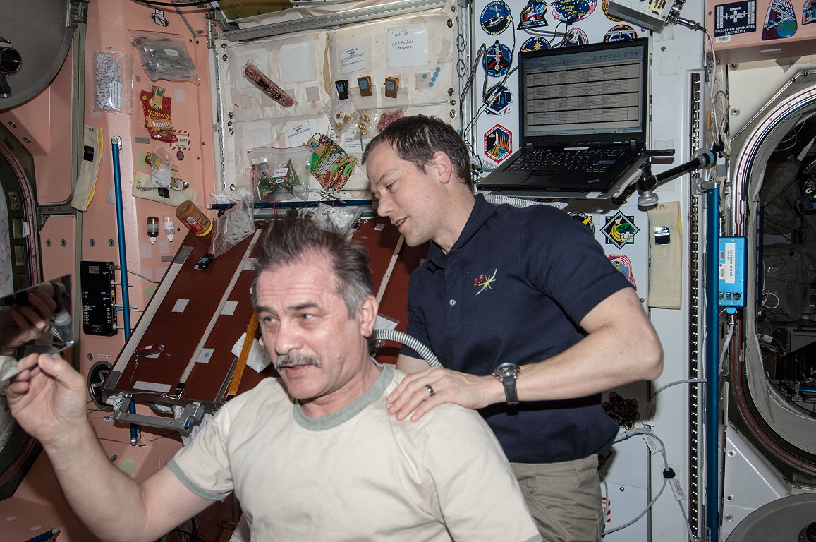 Leben an Bord der ISS