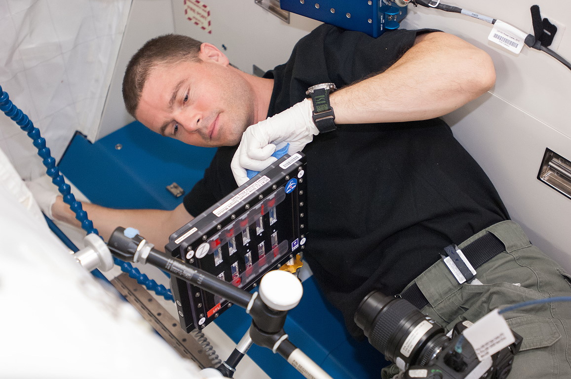 Leben an Bord der ISS