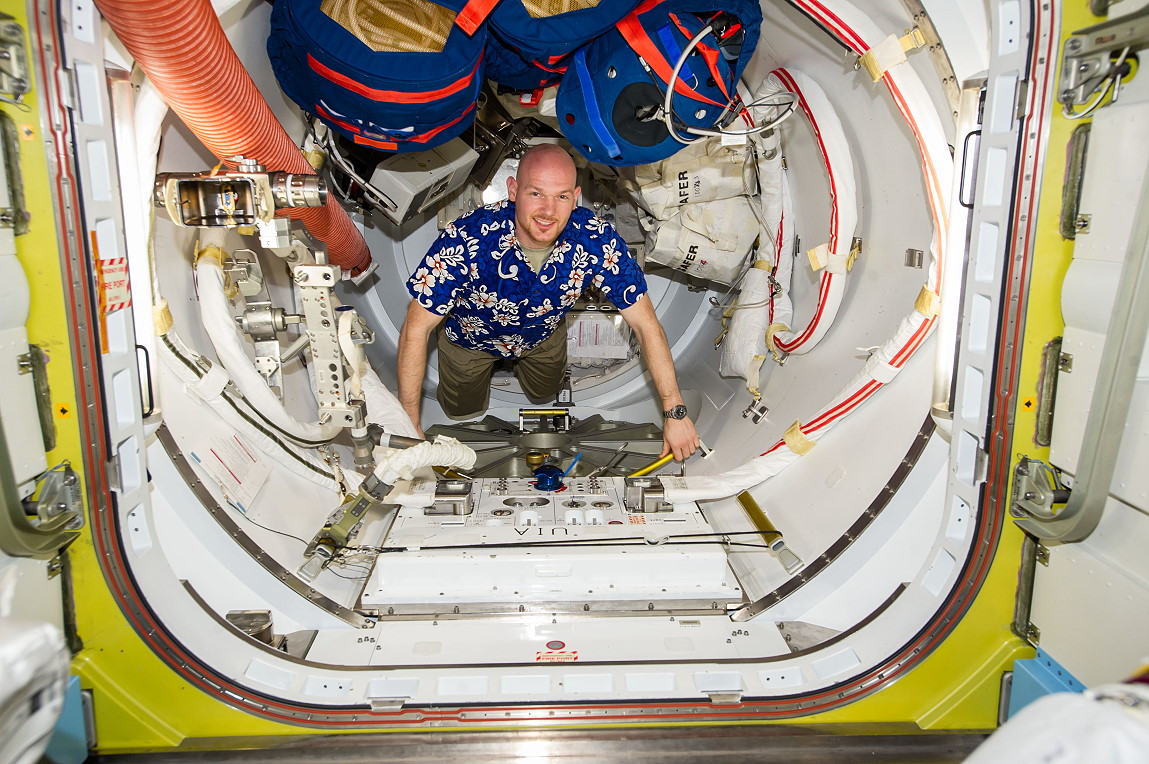 life onboard ISS