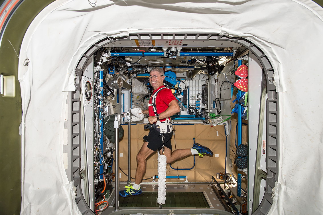 life onboard ISS