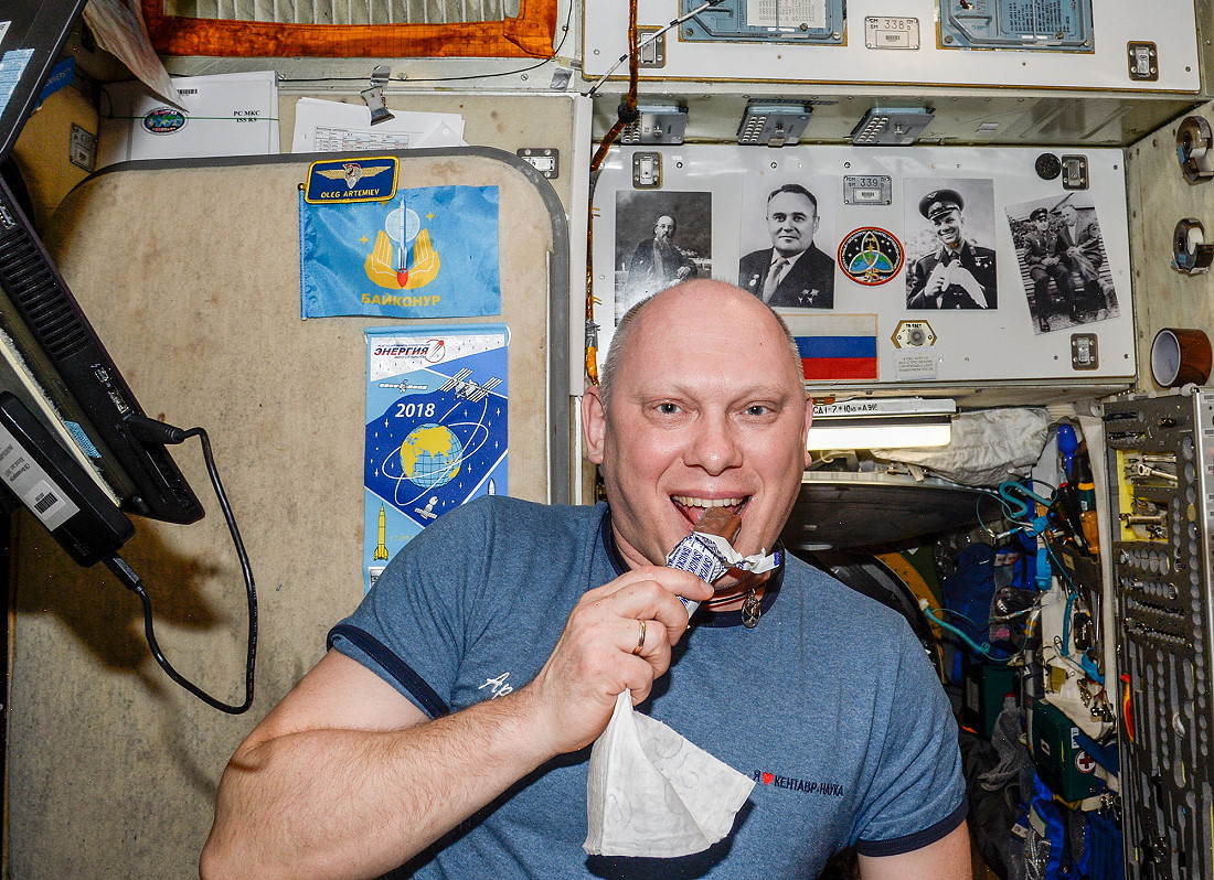 life onboard ISS