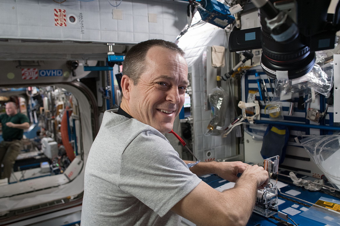Leben an Bord der ISS