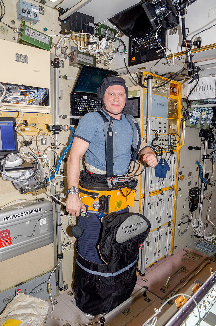 Leben an Bord der ISS
