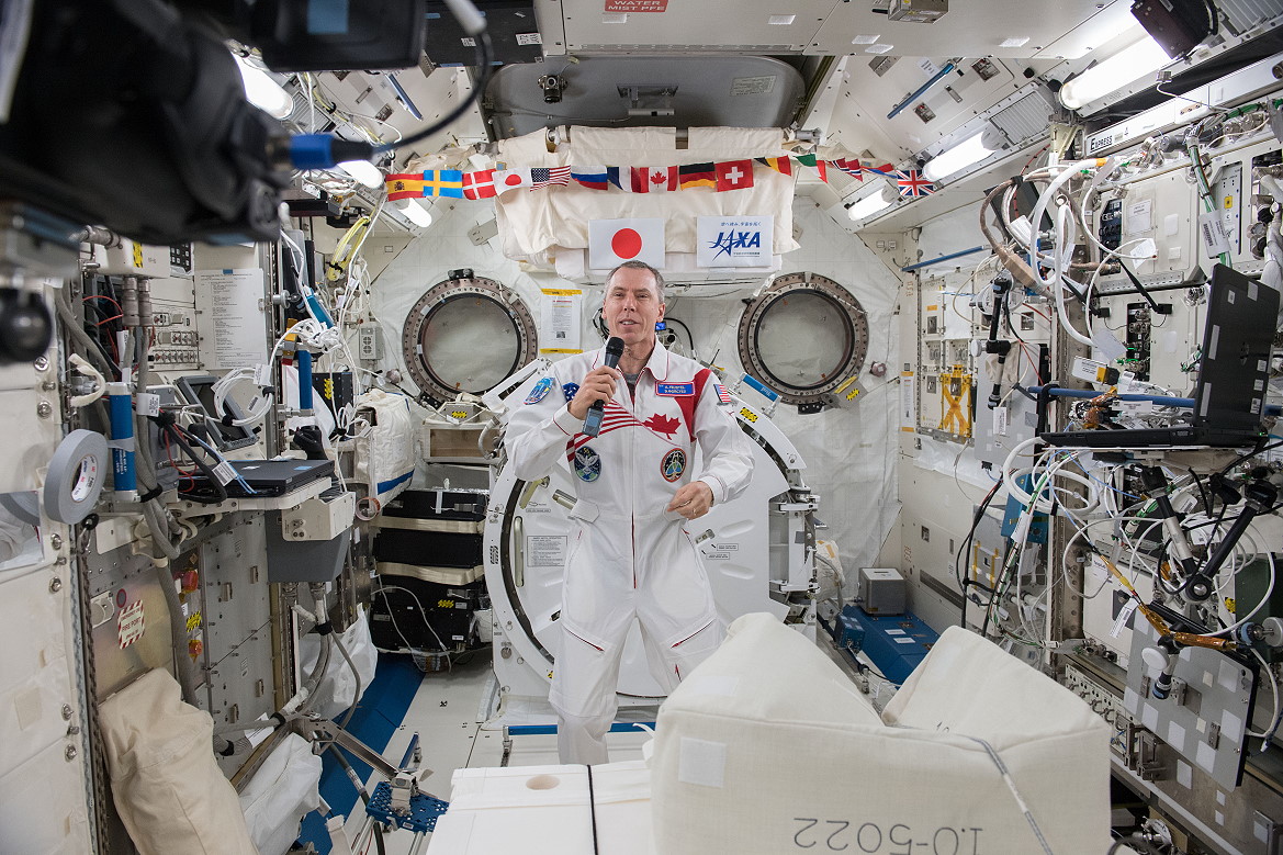 life onboard ISS