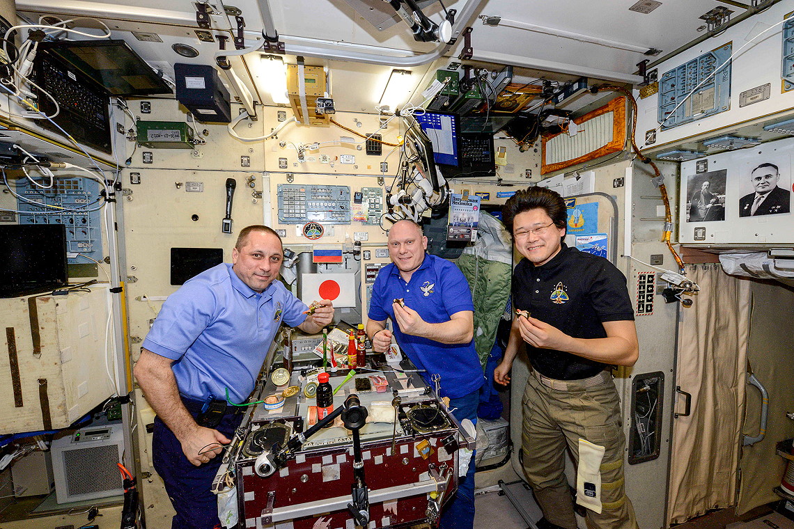 life onboard ISS
