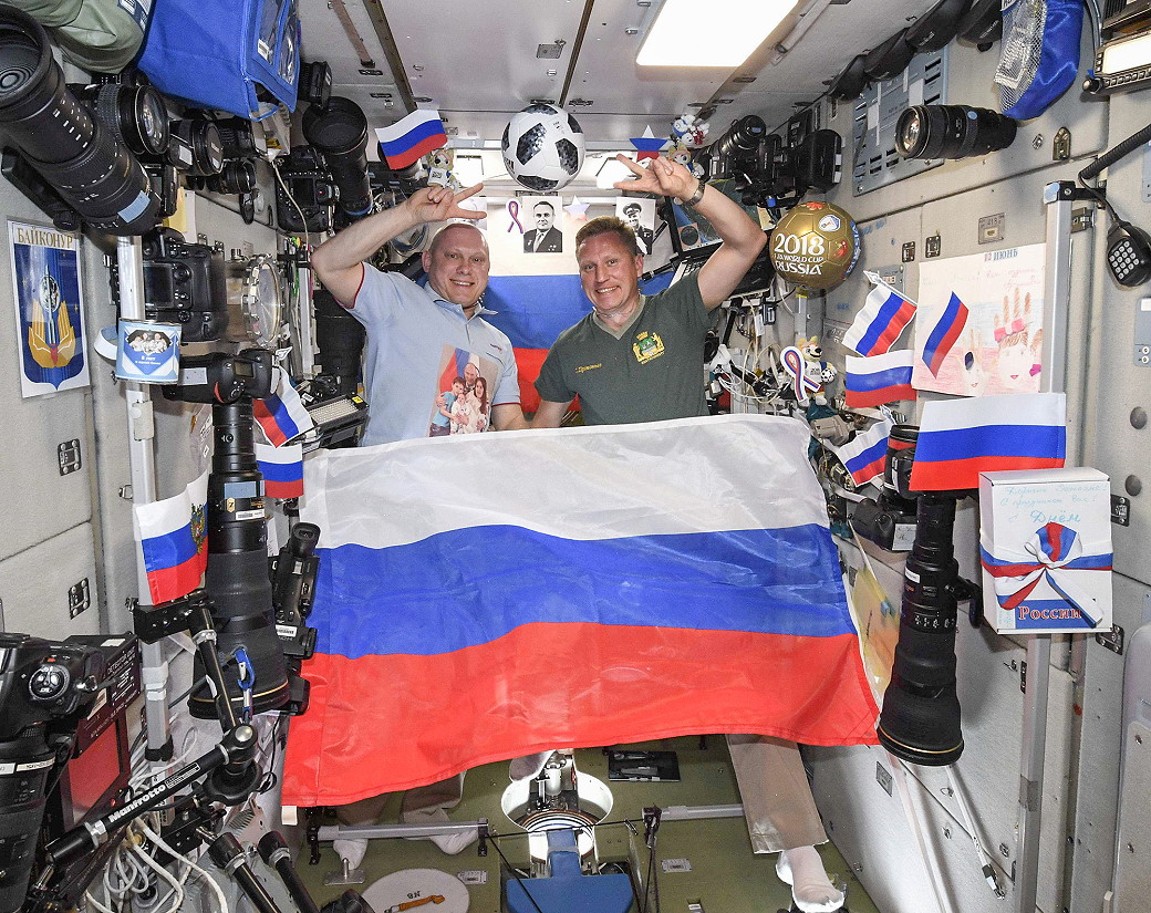 life onboard ISS