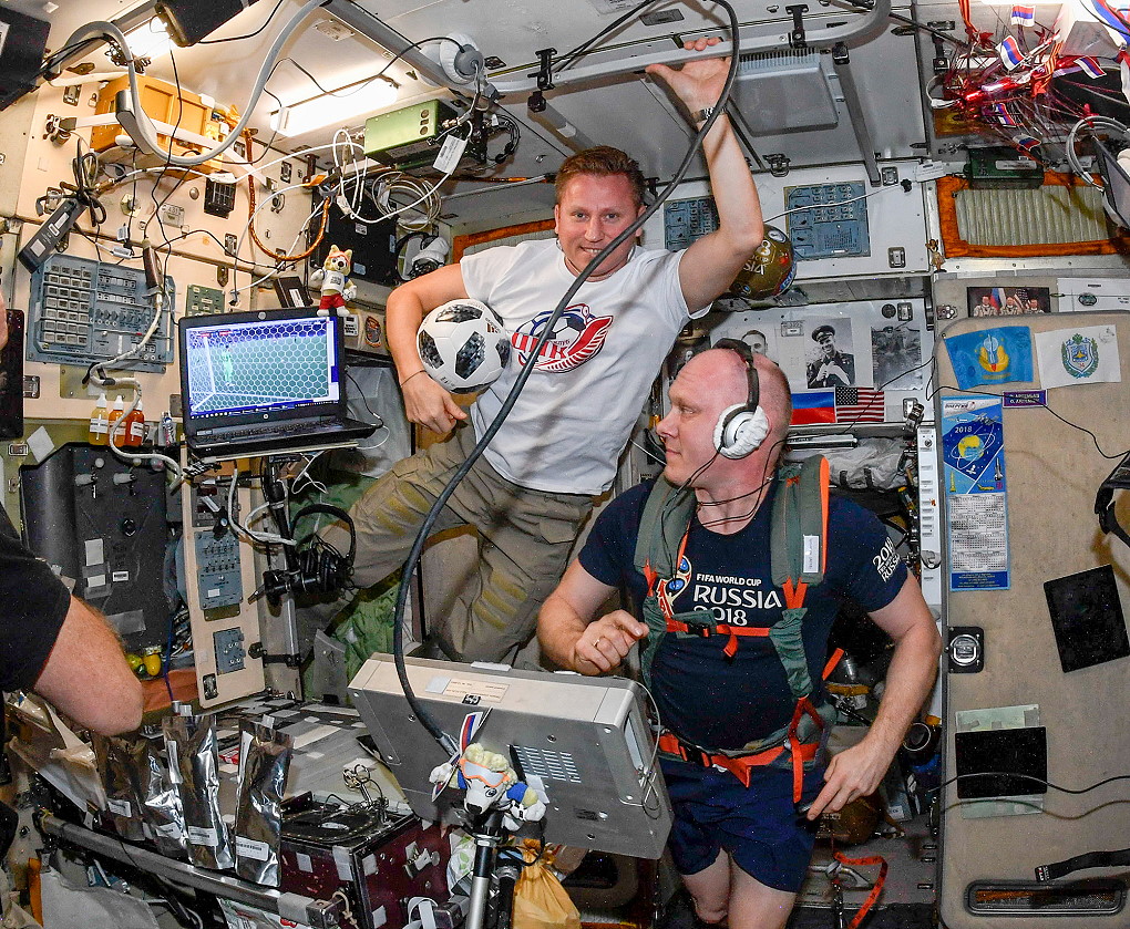 life onboard ISS