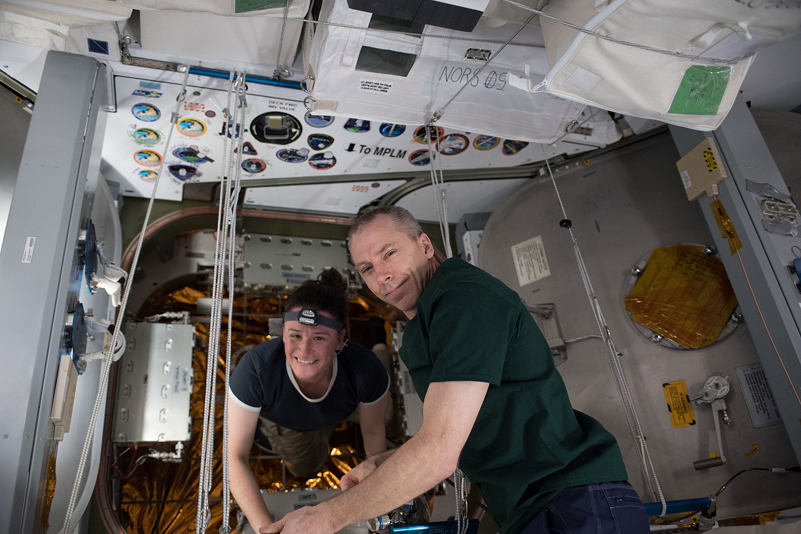 life onboard ISS