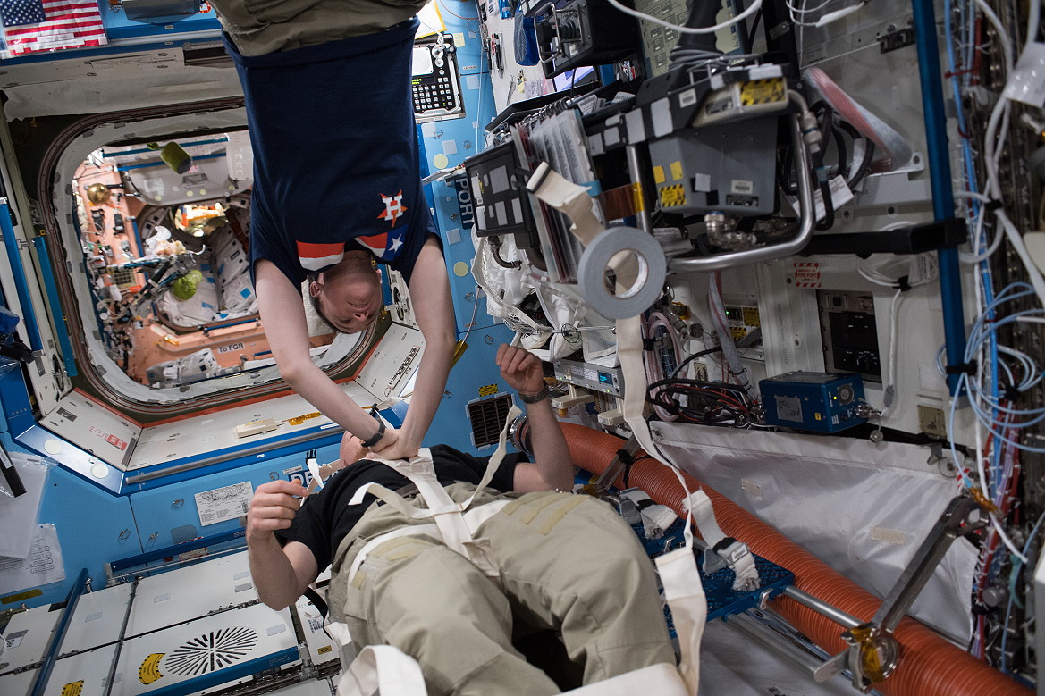 life onboard ISS