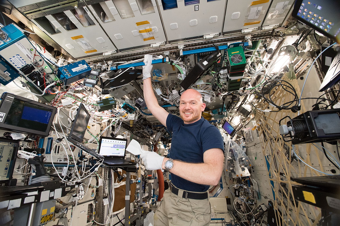 life onboard ISS