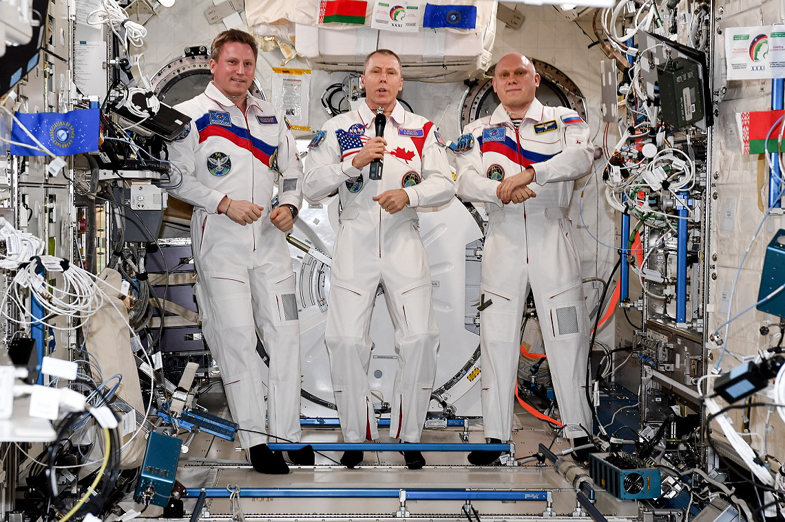 life onboard ISS
