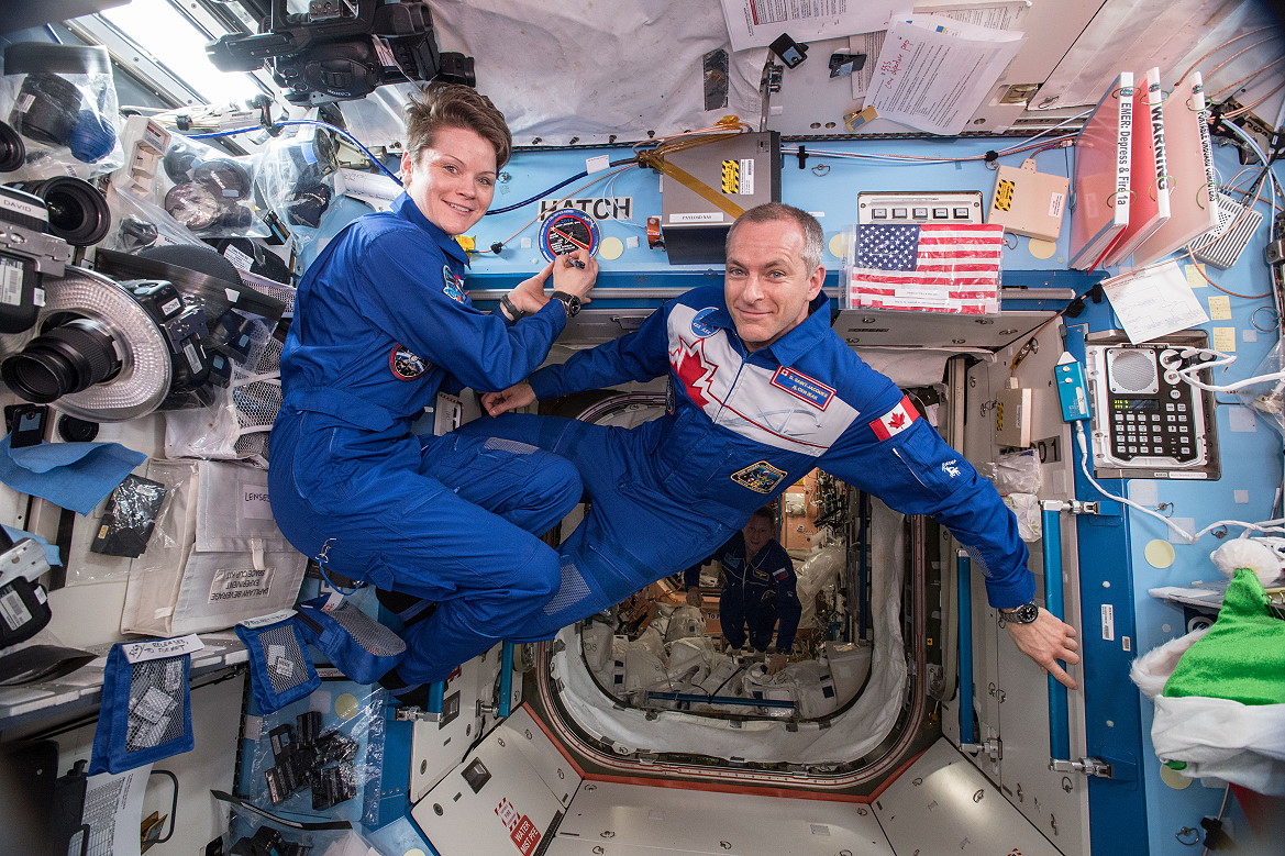 Leben an Bord der ISS