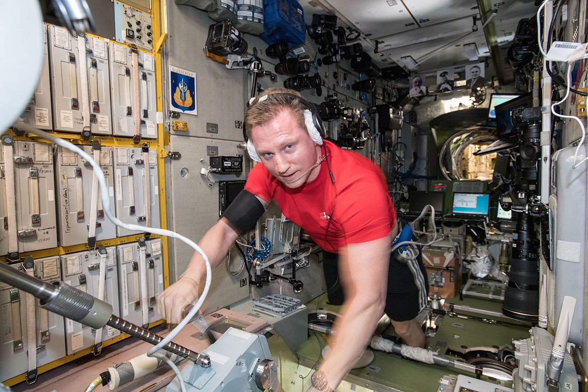 Leben an Bord der ISS