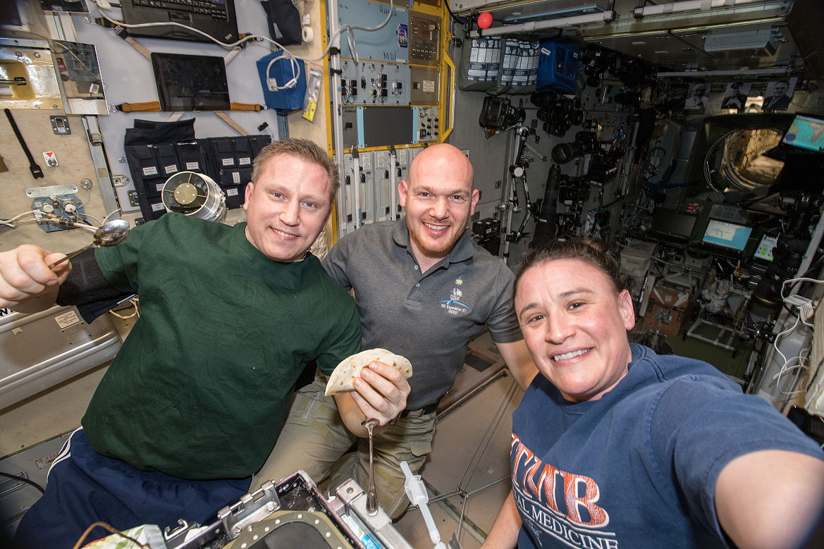 Leben an Bord der ISS