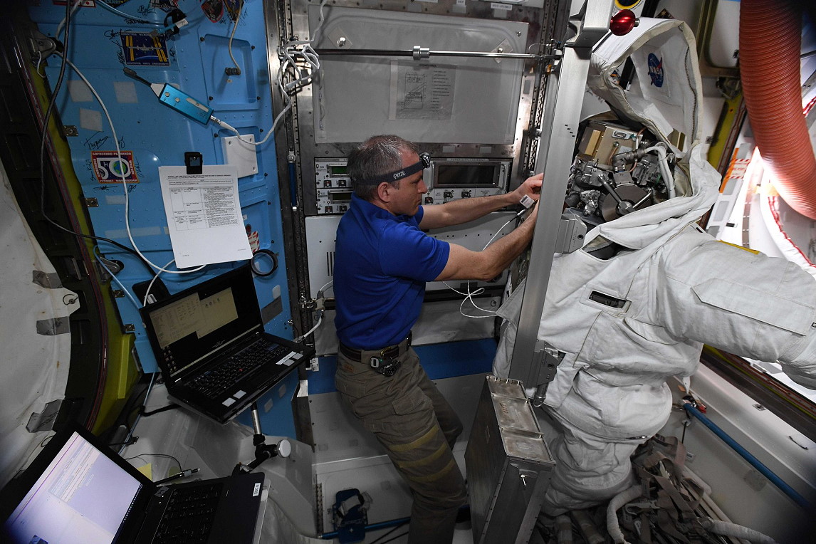 Leben an Bord der ISS