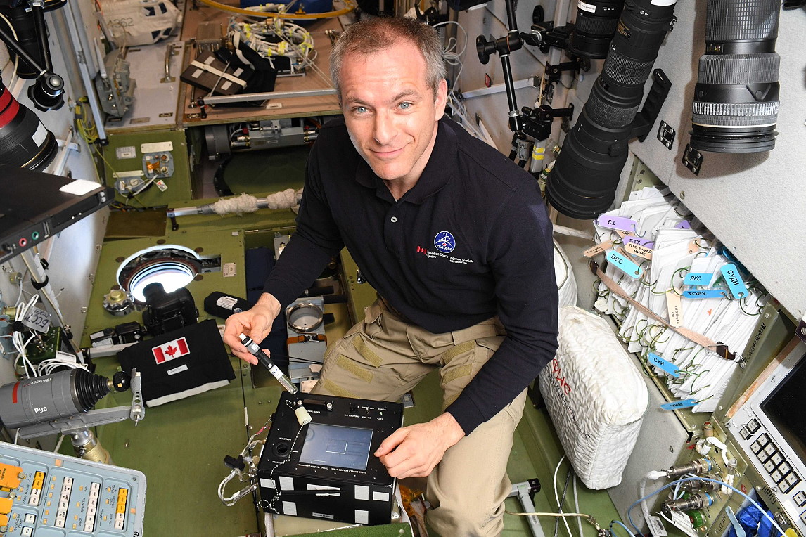 Leben an Bord der ISS