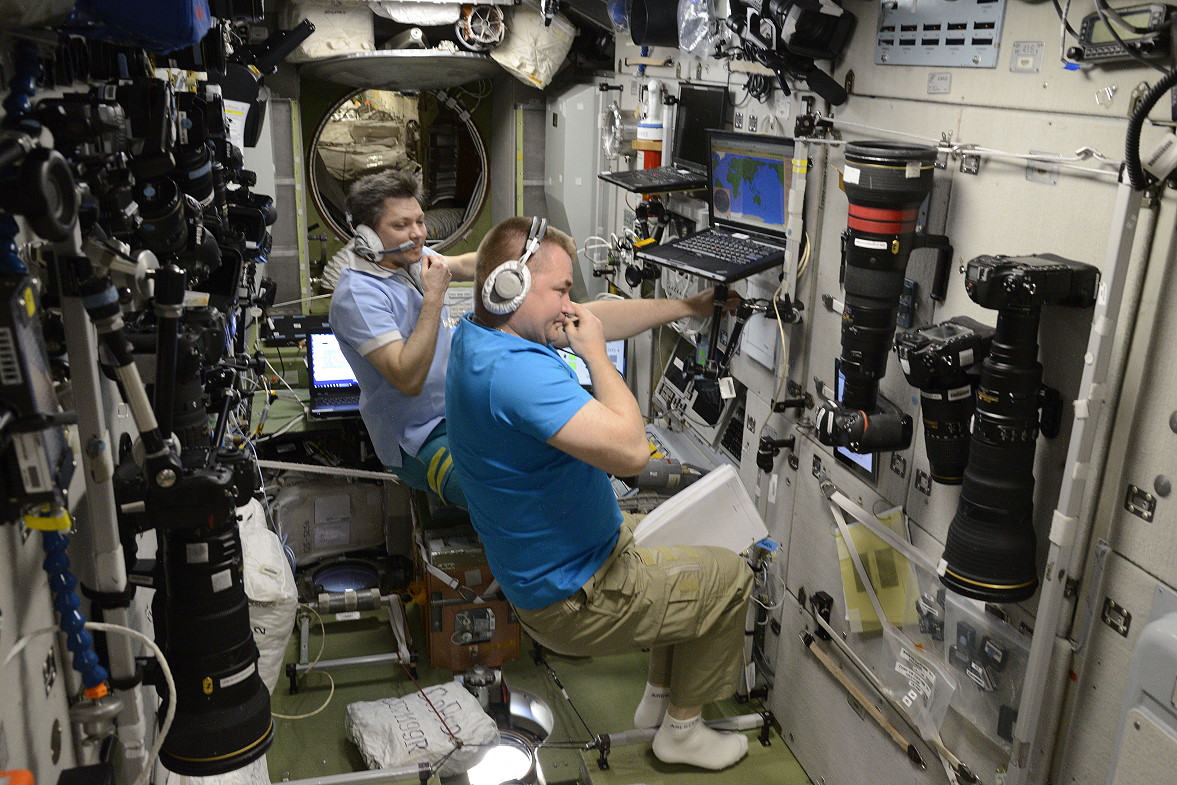 life onboard ISS