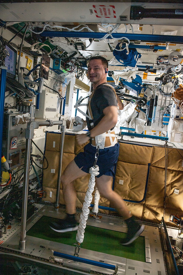 life onboard ISS