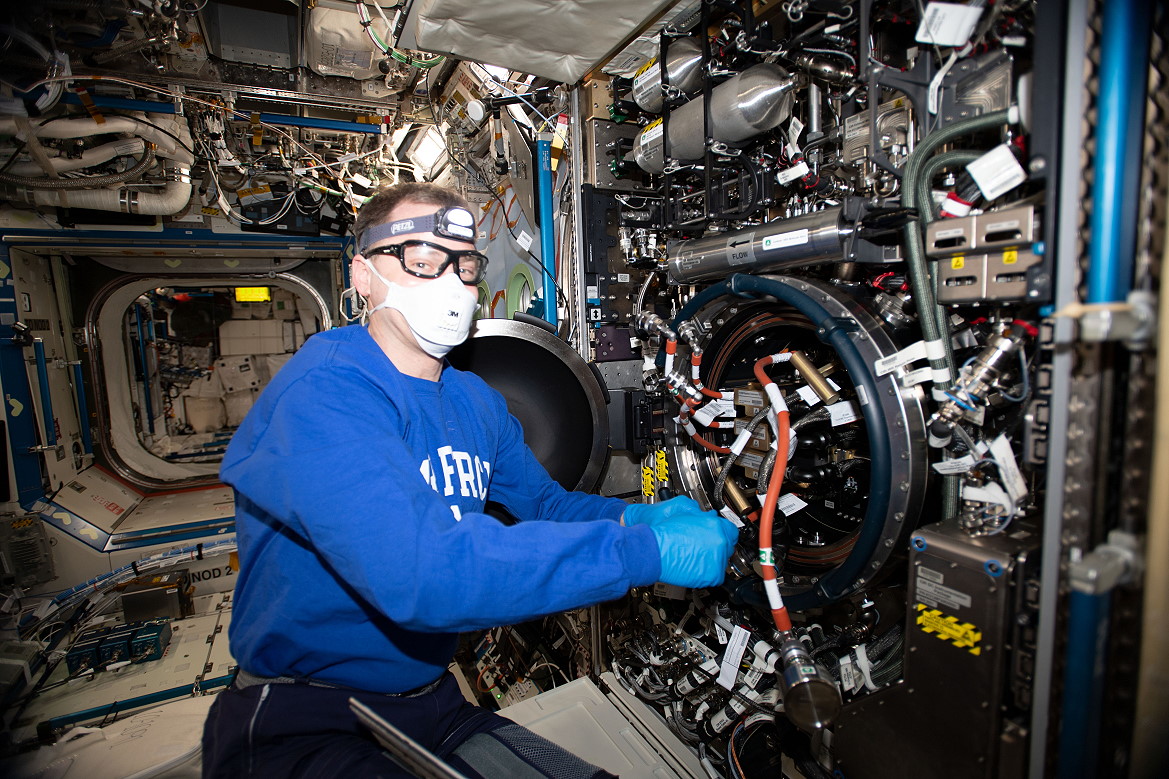 life onboard ISS
