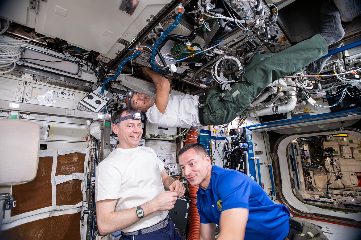 life onboard ISS