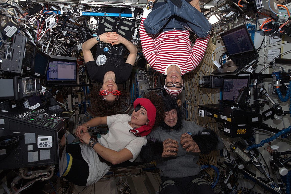 life onboard ISS