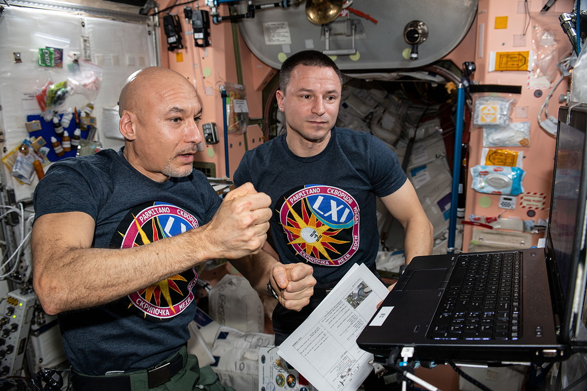 life onboard ISS