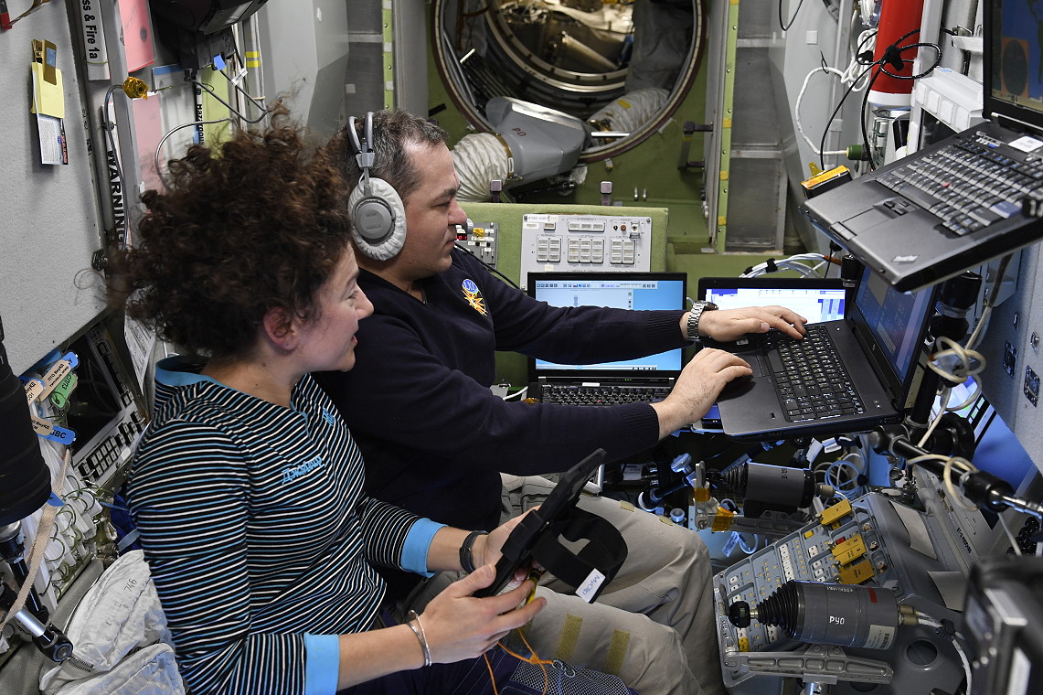 life onboard ISS