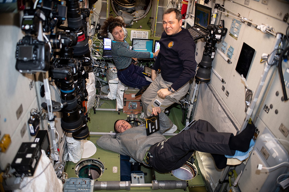 life onboard ISS